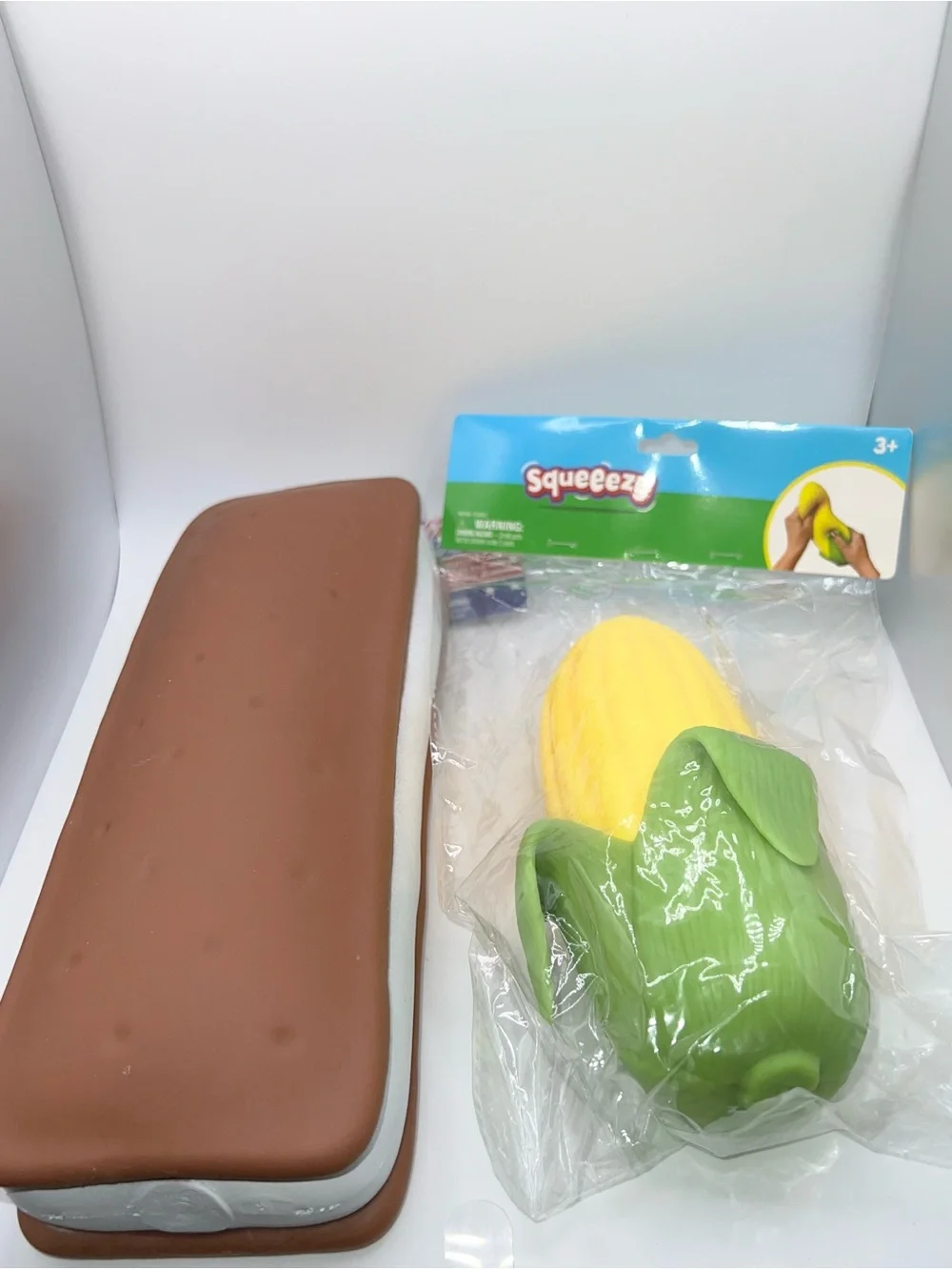 Sunny days squeezy icecream sandwich jumbo squishy toy viral authentic rms new